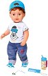 Бебе - Момченце - Интерактивна кукла с аксесоари от серията "Baby Born" - 