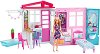 Куклена къща с обзавеждане - Барби - Детски комплект за игра с аксесоари - 