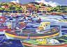 Рисуване по номера Royal & Langnickel - Пристанище - 39 x 30 cm - 