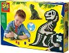 Направи сам - Светещ макет на динозавър - Образователен комплект - 