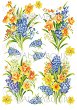 Декупажна хартия Calambour - Букет цветя 59 - 33 x 48 cm - 