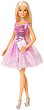 Кукла Барби с розова рокля - Mattel - 