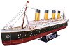 Титаник - Светещи 3D пъзели от 266 картонени части - пъзел