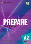 Prepare - ниво 2 (A2): Учебна тетрадка по английски език + онлайн материали Second Edition - 