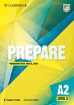 Prepare - ниво 3 (A2): Учебна тетрадка по английски език + онлайн материали Second Edition - учебна тетрадка