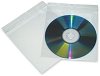 Прозрачни пликчета за CD/DVD - 100 броя - 