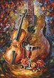 Китара и цигулка - Пъзел от 500 части на Леонид Афремов - 