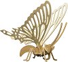 Пеперуда - Дървен 3D пъзел - 