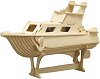 Яхта - Дървен 3D пъзел - 