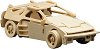 Италианска спортна кола - Дървен 3D пъзел - 