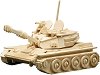 Танк - Panzer - Дървен 3D пъзел - 