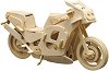 Пистов мотор - Дървен 3D пъзел - пъзел