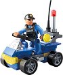 Полицейско ATV - Детски конструктор от серията "Wonder Builders" - 