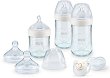 Комплект за новородено - Nature Sense Premium Softer - С шишета, биберони и залъгалка за бебета от 0+ месеца - 