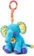 Слончето Калео - Мека играчка за бебешка количка или легло - 