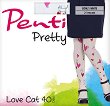 Детски чорапогащник Penti Pretty Love Cat - 40 DEN - 