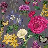 Салфетки за декупаж Ambiente - Ботанически цветя - 20 броя - 