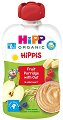 HiPP HiPPiS - Био забавна плодова каша с овес - Опаковка от 100 g за бебета над 6 месеца - 