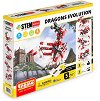 Детски конструктор Engino - Еволюцията на драконите - От серията Stem Heroes - играчка