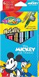 Металикови флумастери - Мики Маус - Комплект от 6 цвята - 
