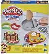 Направи сам Play-Doh - Палачинки - Творчески комплект с моделин от серията Play-Doh: Kitchen - творчески комплект
