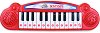 Мини електронен синтезатор 24 клавиша - Детски музикален инструмент - 