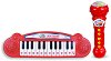 Мини електронен синтезатор 24 клавиша Bontempi - В комплект с микрофон - 