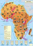 Стенна климатична карта на Африка - М 1:8 000 000 - 