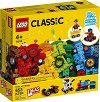 LEGO: Classic - Bricks and Wheels - Детски конструктор в кутия - 