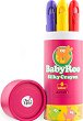 Миещи се стик пастели - Baby Roo - 6 цвята - 
