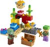 LEGO: Minecraft - Коралов риф - Детски конструктор - 
