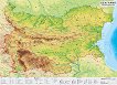 Стенна природногеографска карта на България - М 1:400 000 - 
