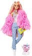 Кукла Барби с розово палто - Mattel - На тема Barbie - 