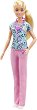 Кукла Барби Mattel - Медицинска сестра - От серията Barbie - 