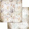 Хартия за скрапбукинг Stamperia - Текстури - 30.5 x 30.5 cm от колекцията Passion - 