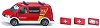 Метална количка Siku VW T6 Ambulance - В комплект с аксесоари от серията Super - 
