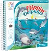 Flippin’ Dolphins - Детска логическа игра от серията "Magnetic Travel Games" - 