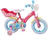 Детски велосипед E&L Cycles Пепа Пиг 12" - С помощни колела, кошница и столче за кукла - 