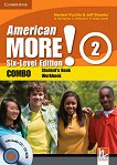 American More! - ниво 2 (A2): Учебник и учебна тетрадка - Combo + CD / CD-ROM - учебник