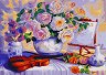Рисуване по номера Gradientti - Романтични ноти - 50 x 40 cm - 