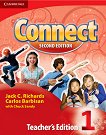 Connect - ниво 1: Материали за учителя : Second Edition - Jack C. Richards, Carlos Barbisan, Chuck Sandy - 