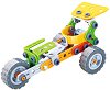Детски конструктор - Триколка - Комплект от 74 елемента от серията "Build and Play" - 