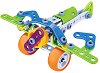 Детски конструктор - Самолет - Комплект от 73 елемента от серията "Build and Play" - 