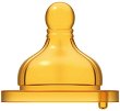 Каучукови биберони за стандартно шише Chicco Slow - 2 броя, от серията Original Touch, 0+ м - 