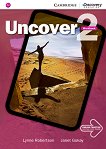 Uncover - ниво 2: Учебна тетрадка по английски език + онлайн материали - 