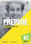 Prepare - ниво 7 (B2): Книга за учителя по английски език Second Edition - учебна тетрадка