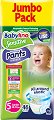 Гащички Babylino Sensitive Pants 5 Junior - 46 броя, за бебета 10-16 kg - 