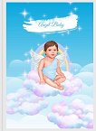 Angel Baby: Дневник за първата годинка на бебето - Момче - Формат A5 - 