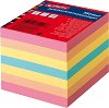 Цветно хартиено кубче Herlitz - 550 листчета с размери 9 x 9 cm - 