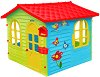 Детска сглобяема къща с дъска за рисуване - С размери 150 / 118 / 127 cm - 